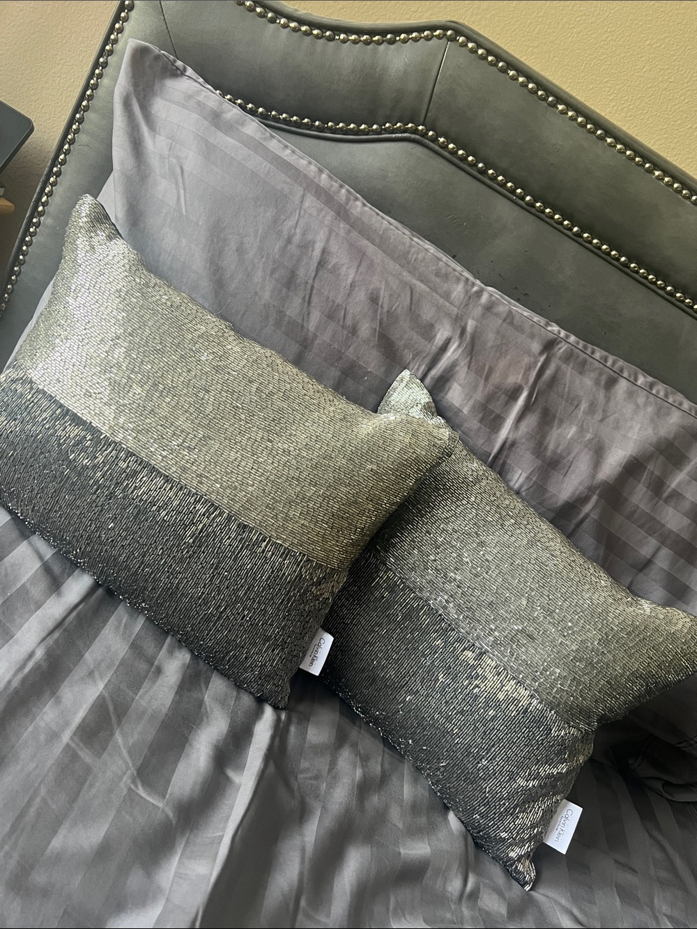 Decorative Metallic Pillows